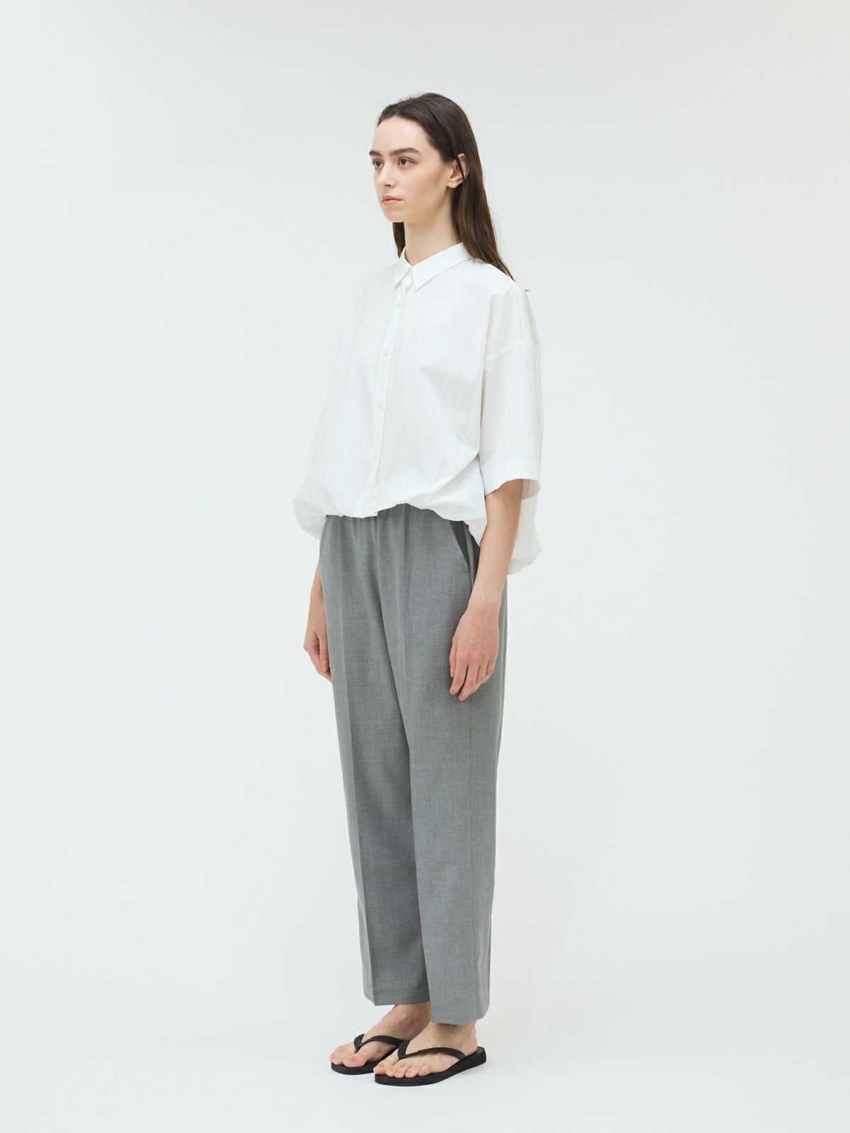 mizuiro ind ハーフスリーブバルーンシャツ｜ MARcourt ONLINE STORE