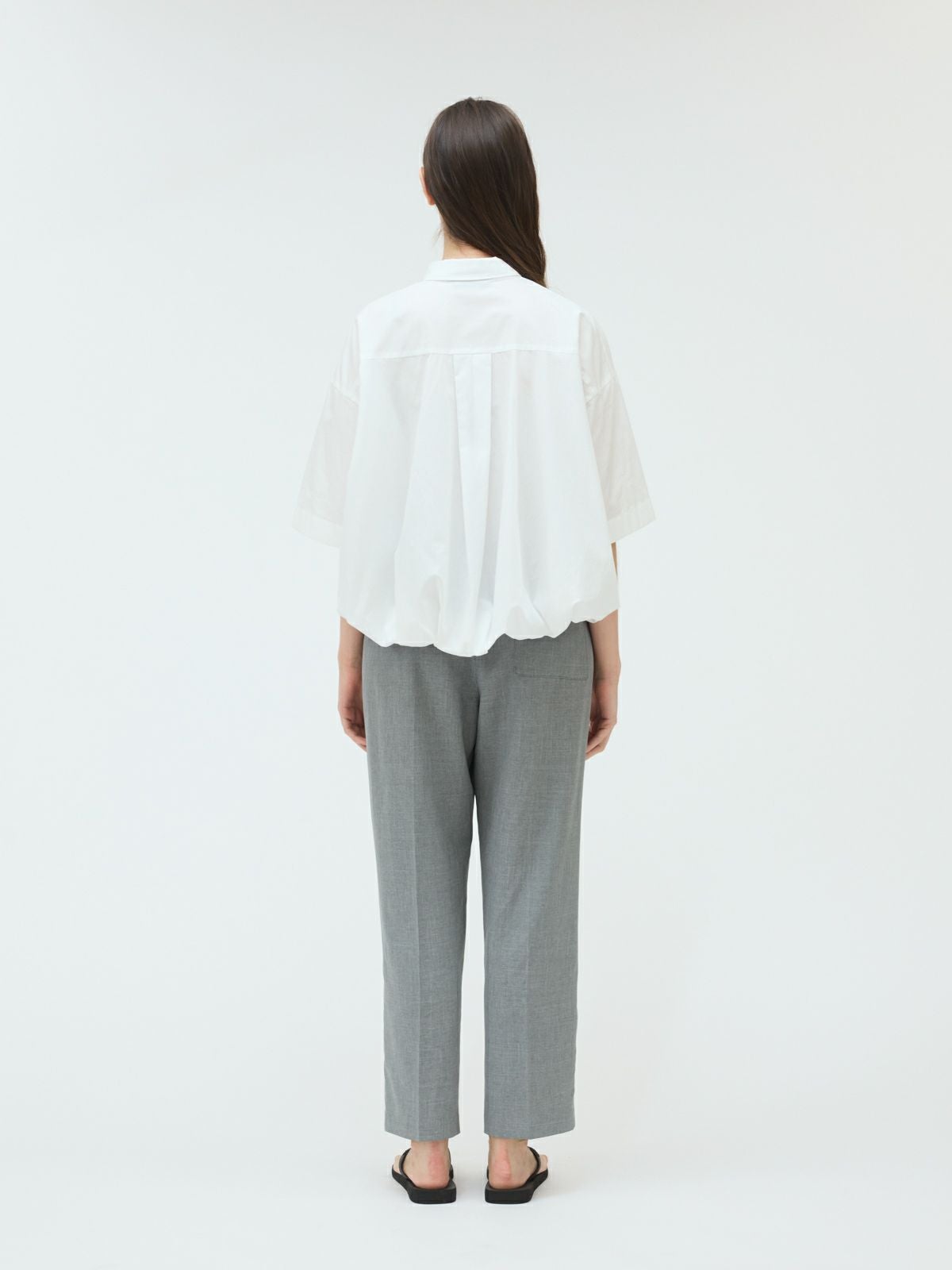 mizuiro ind ハーフスリーブバルーンシャツ｜ MARcourt ONLINE STORE