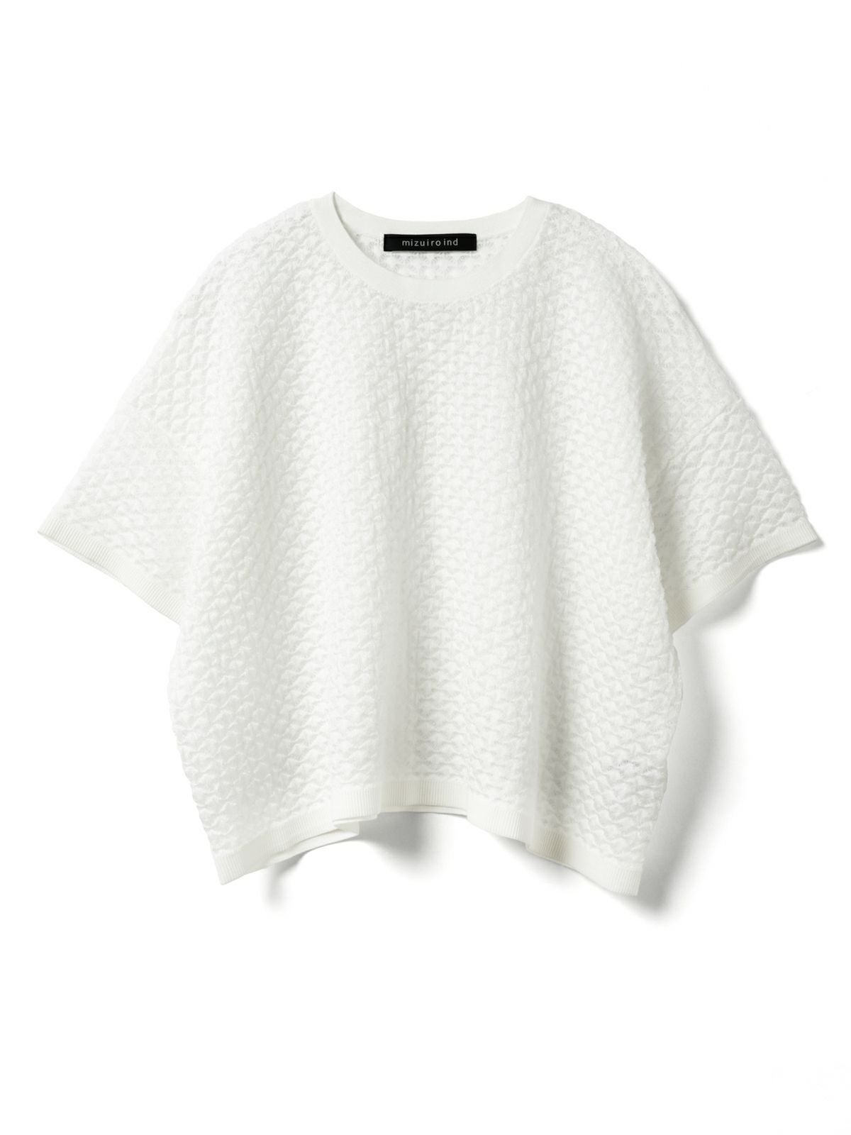 mizuiro ind パターンシアーワイドプルオーバー｜ MARcourt ONLINE