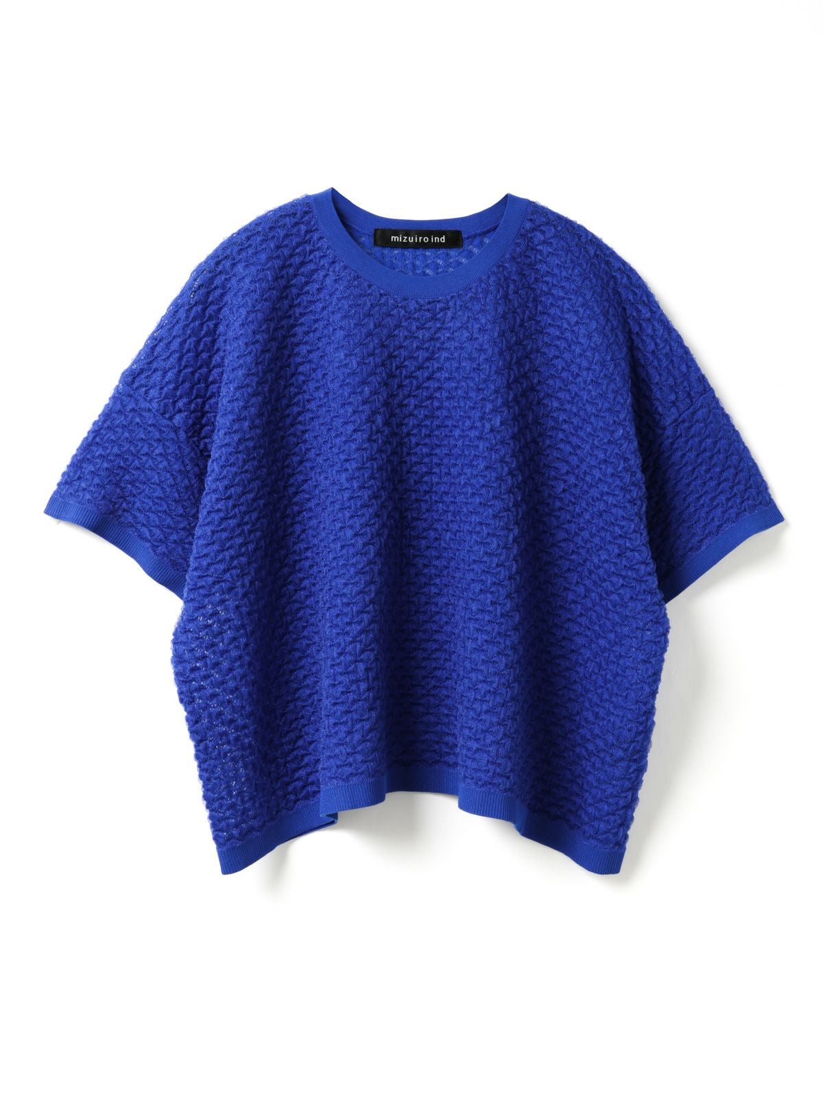 mizuiro ind ミズイロインド フーディコットンブラウス  プルオーバー/ビックシルエット/シアー 25SS   ブラック レディース / 240001198616 mizuiro ind(ミズイロインド) T/Cシアーワイドシャツ トップス シアー