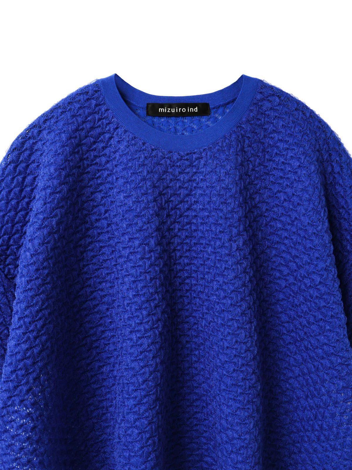 mizuiro ind パターンシアーワイドプルオーバー｜ MARcourt ONLINE