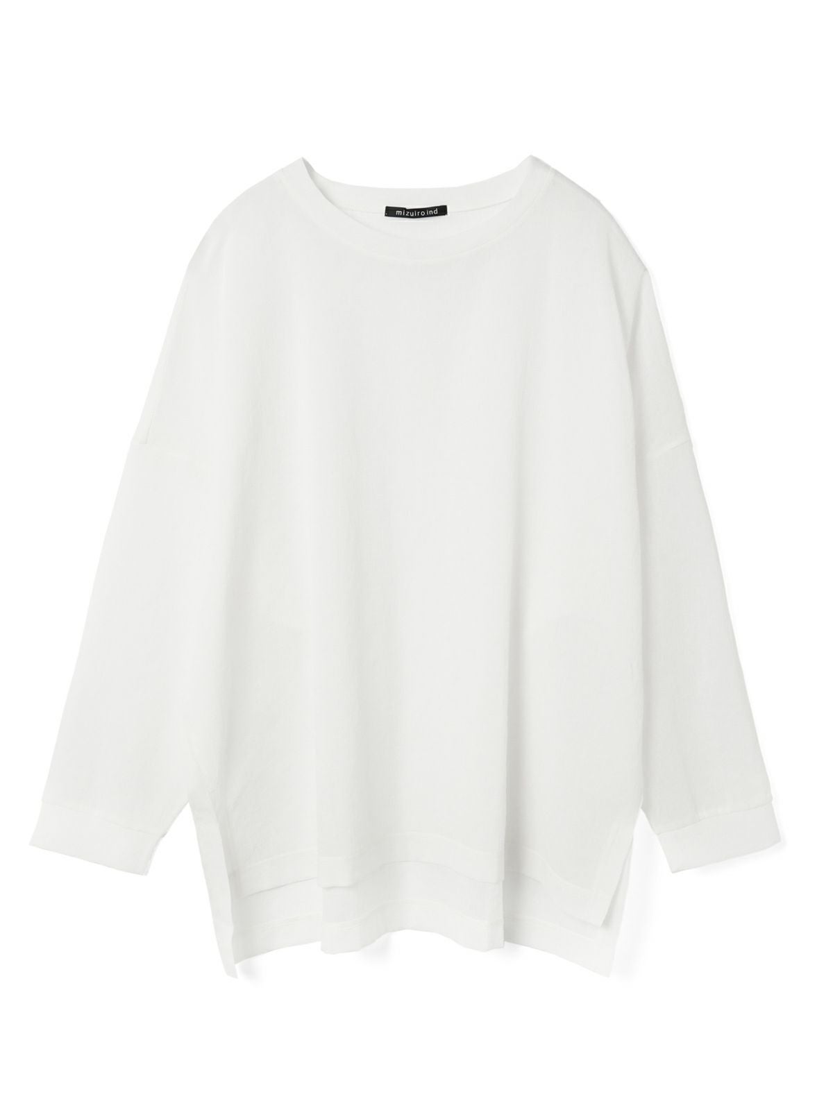 mizuiro ind ワッシャーボイルワイドプルオーバー｜ MARcourt ONLINE