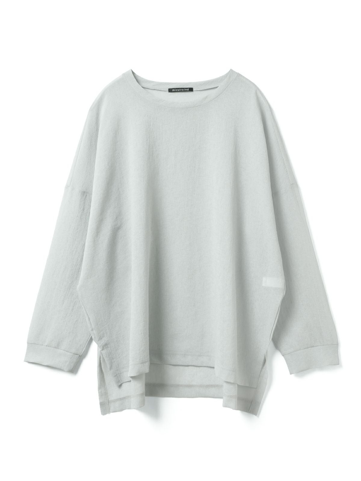 mizuiro ind ワッシャーボイルワイドプルオーバー｜ MARcourt ONLINE