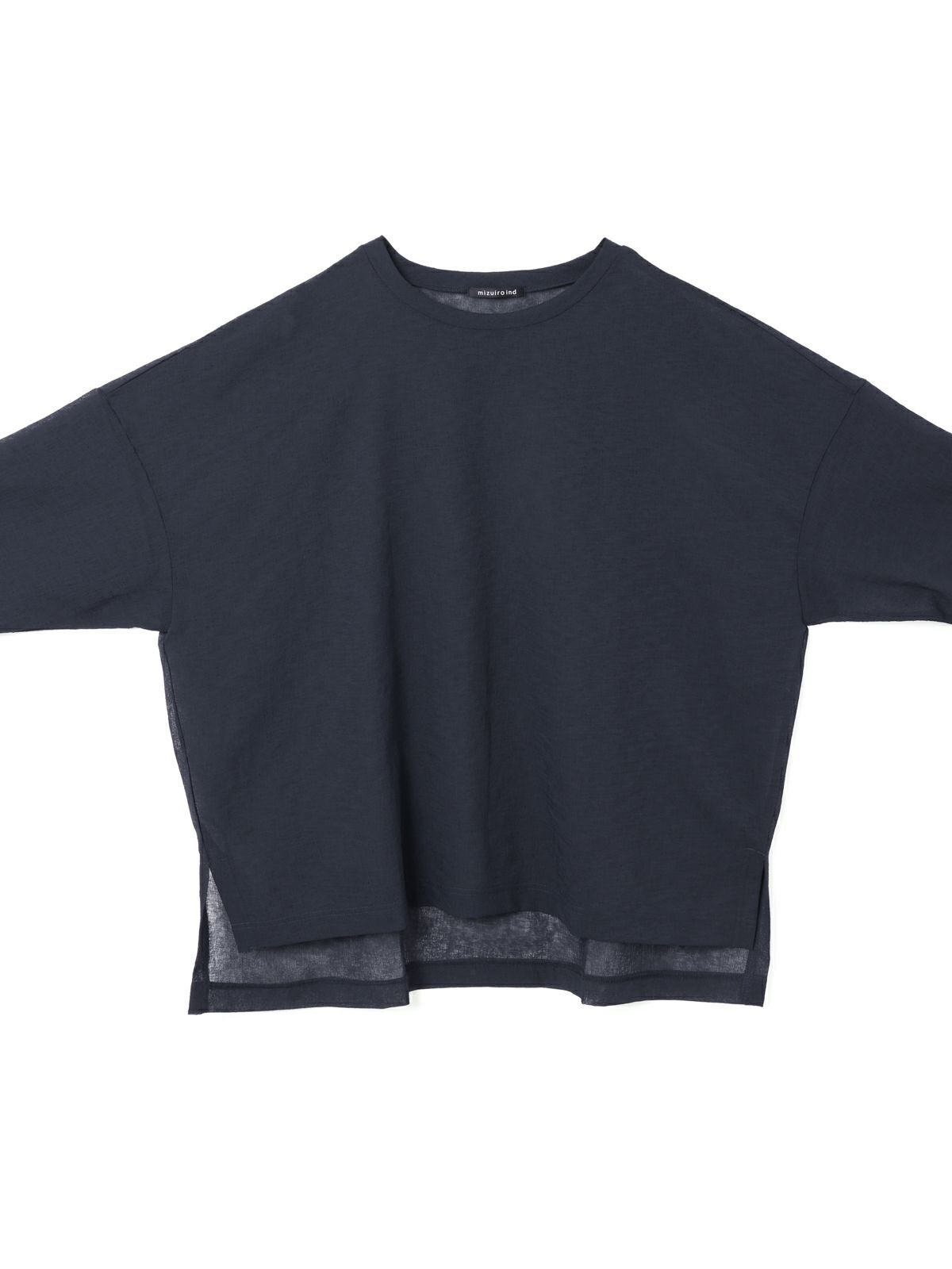 mizuiro ind ワッシャーボイルワイドプルオーバー｜ MARcourt ONLINE