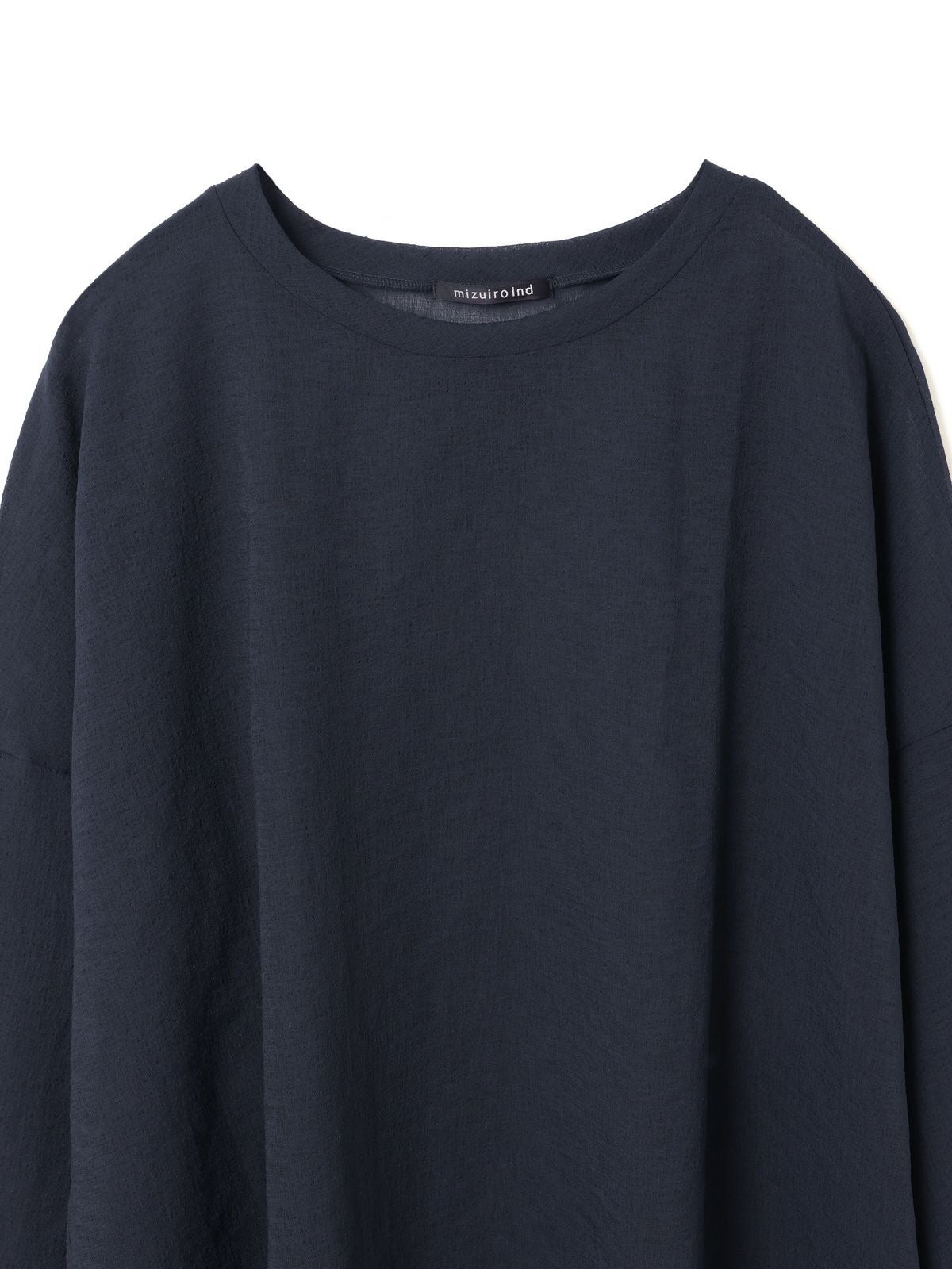 mizuiro ind ワッシャーボイルワイドプルオーバー｜ MARcourt ONLINE