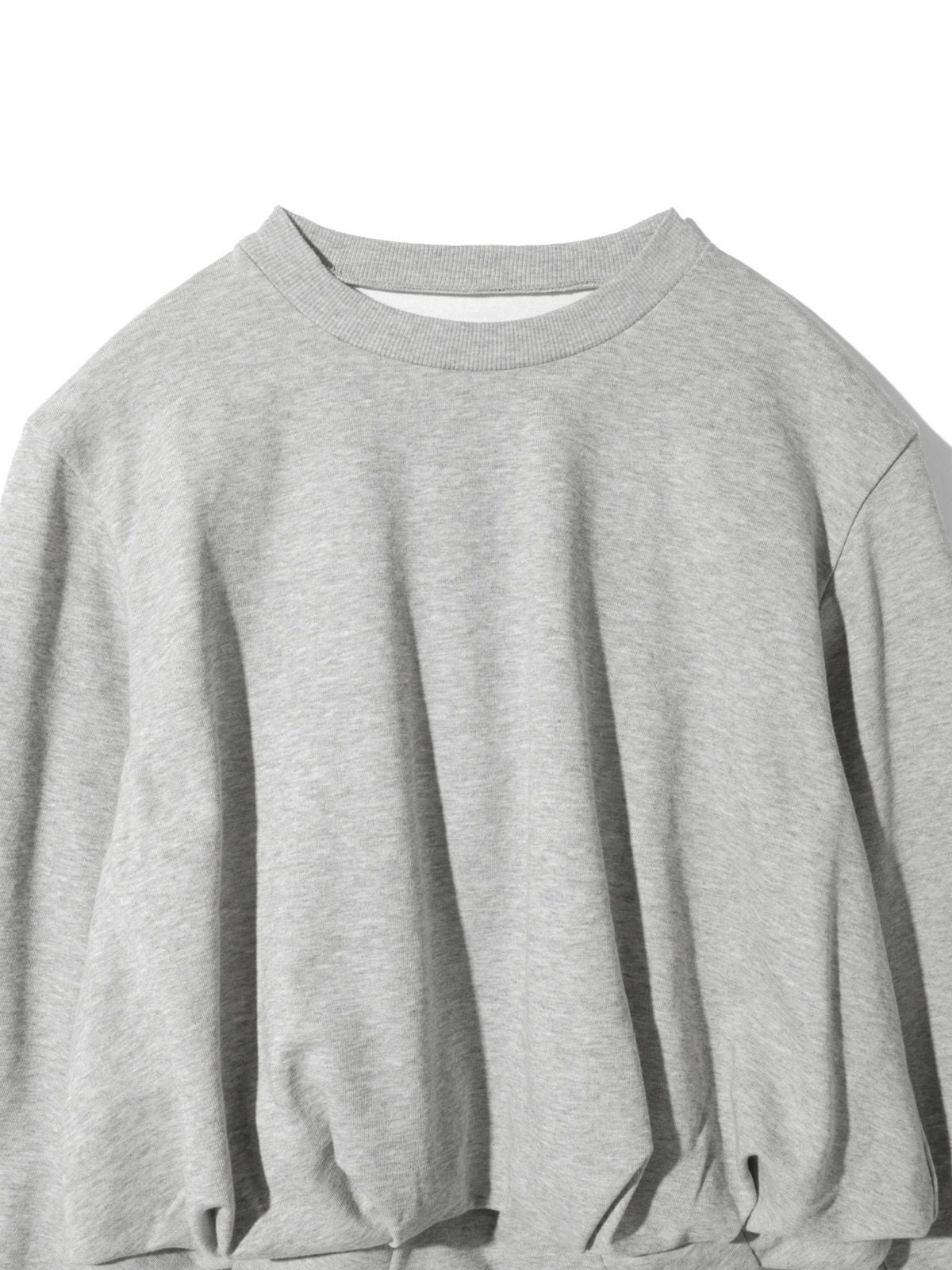 MIDIUMISOLID for Ladies バルーンスウェットプルオーバー｜ MARcourt