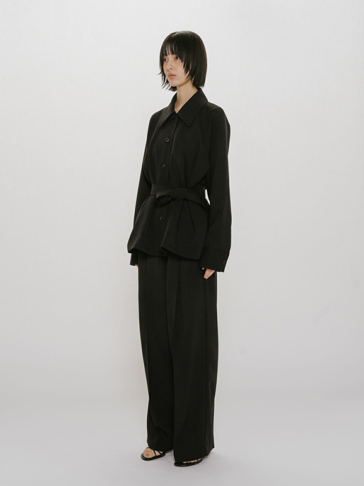 MIDIUMISOLID for Ladies ステンカラーシャツジャケット｜ MARcourt