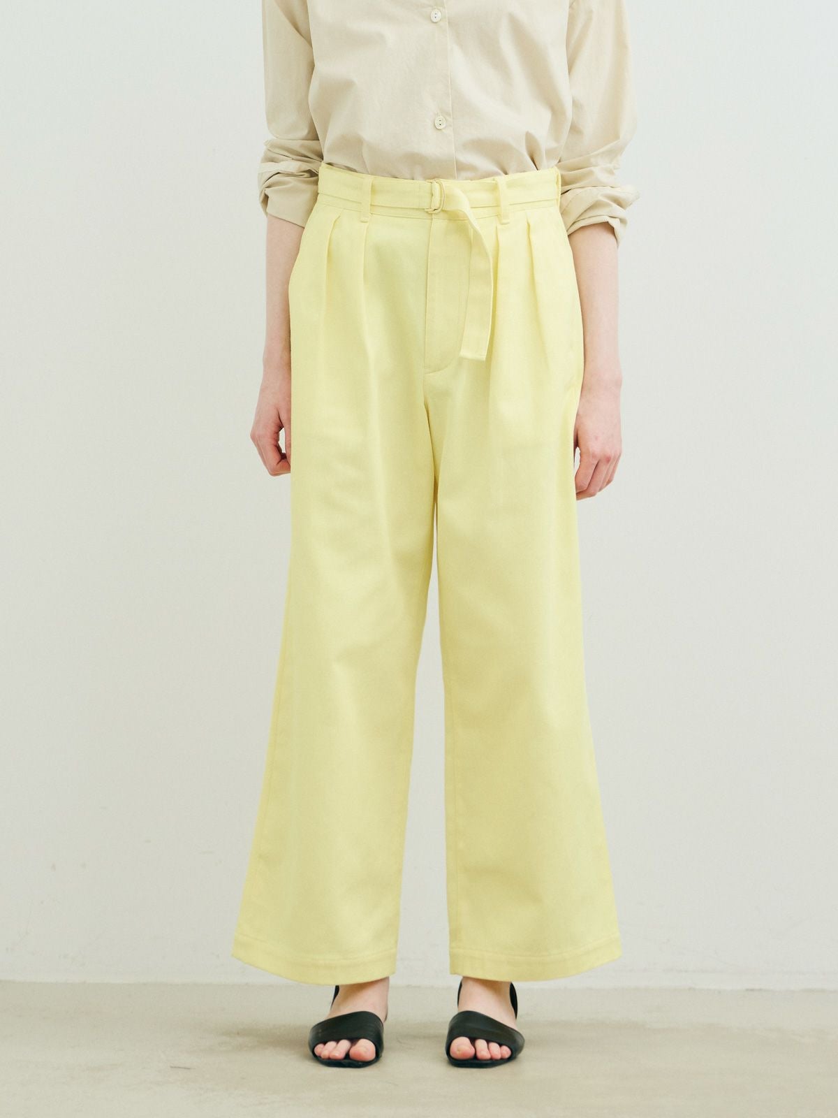MARMARMAR ドリルツータックトラウザーズ｜ MARcourt ONLINE STORE