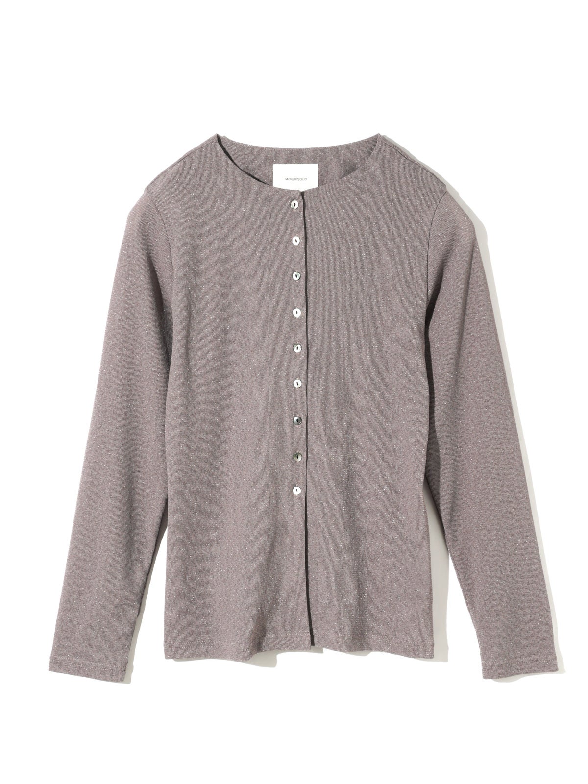 MIDIUMISOLID for Ladies クルーネックロングカーディガン｜ MARcourt