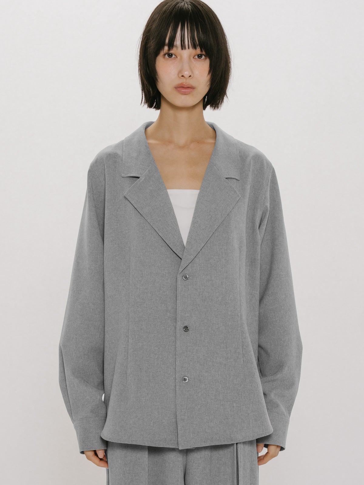 MIDIUMISOLID for Ladies テーラードシャツ｜ MARcourt ONLINE STORE