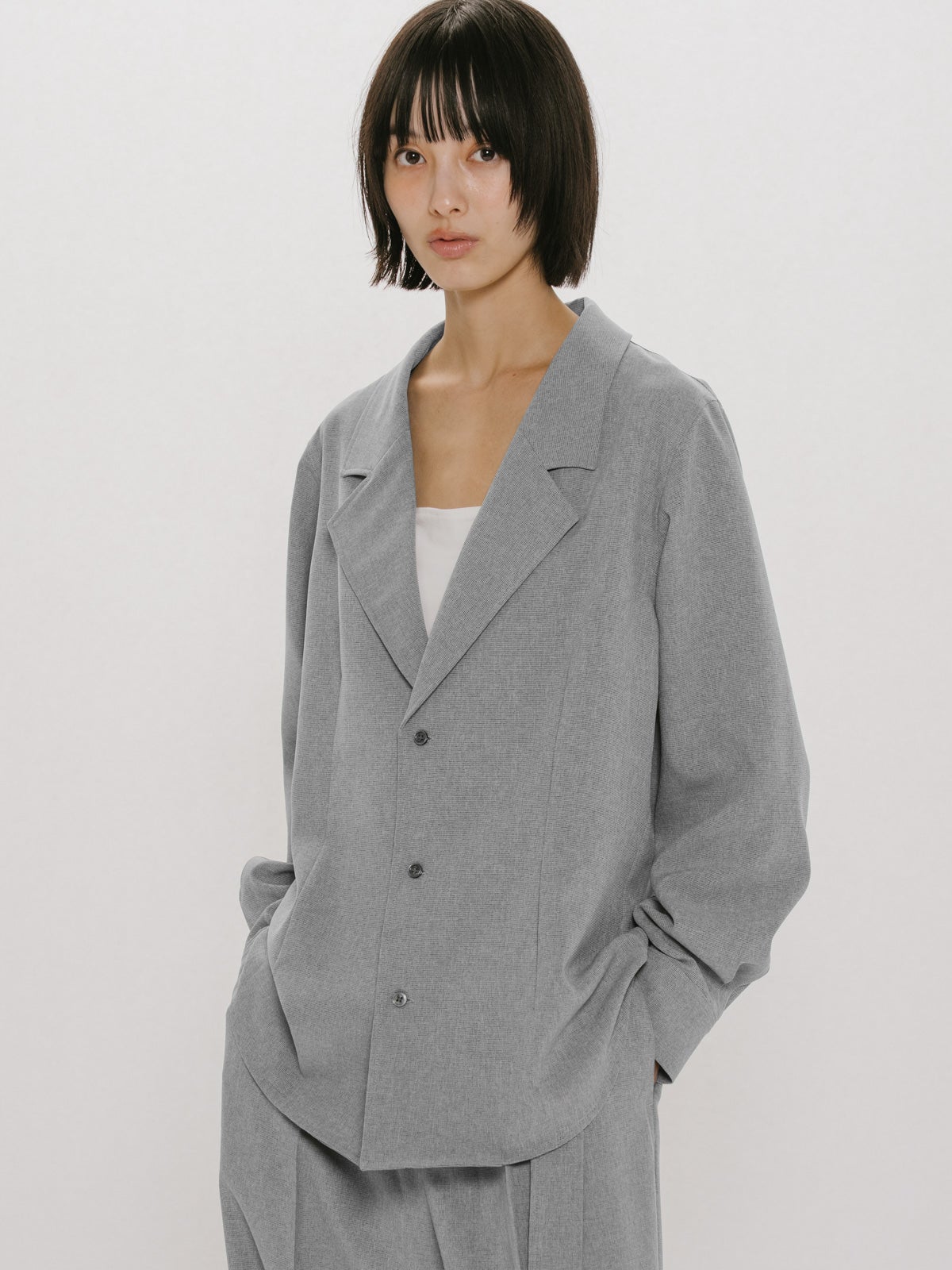 MIDIUMISOLID for Ladies テーラードシャツ｜ MARcourt ONLINE STORE