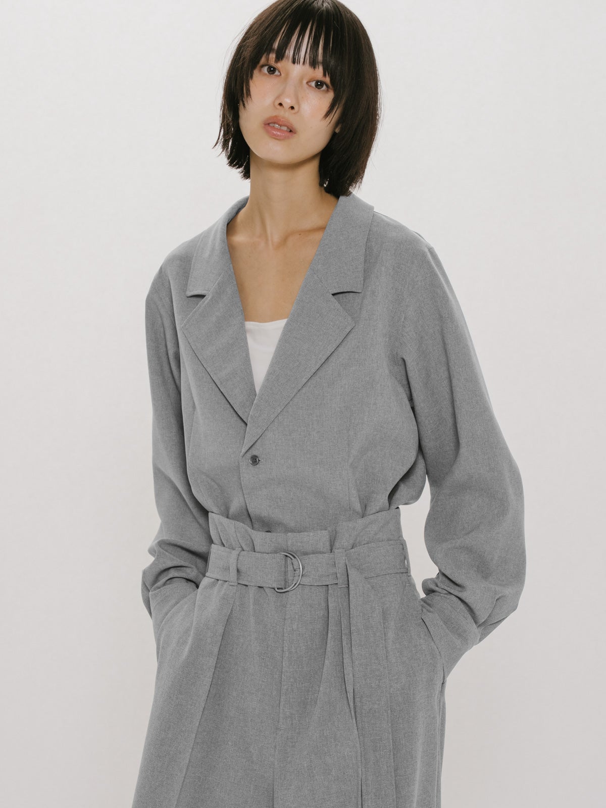 MIDIUMISOLID for Ladies テーラードシャツ｜ MARcourt ONLINE STORE