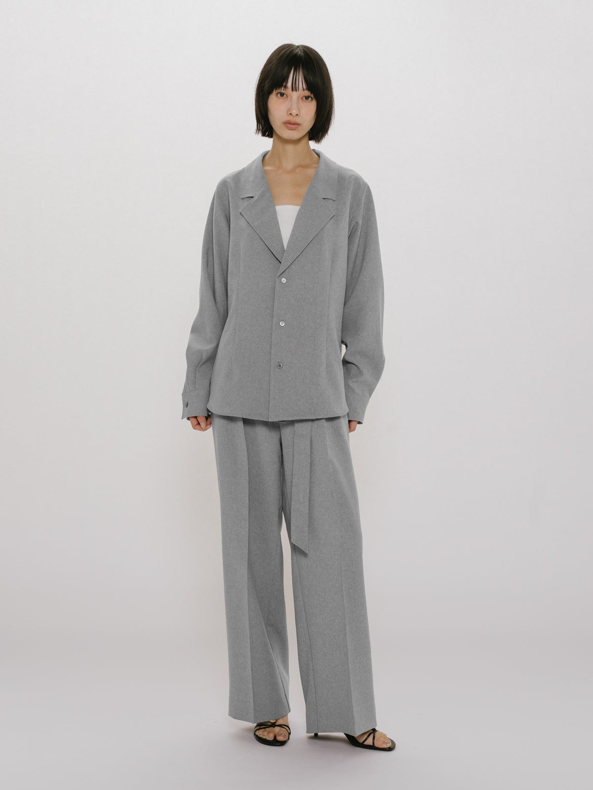 MIDIUMISOLID for Ladies テーラードシャツ｜ MARcourt ONLINE STORE