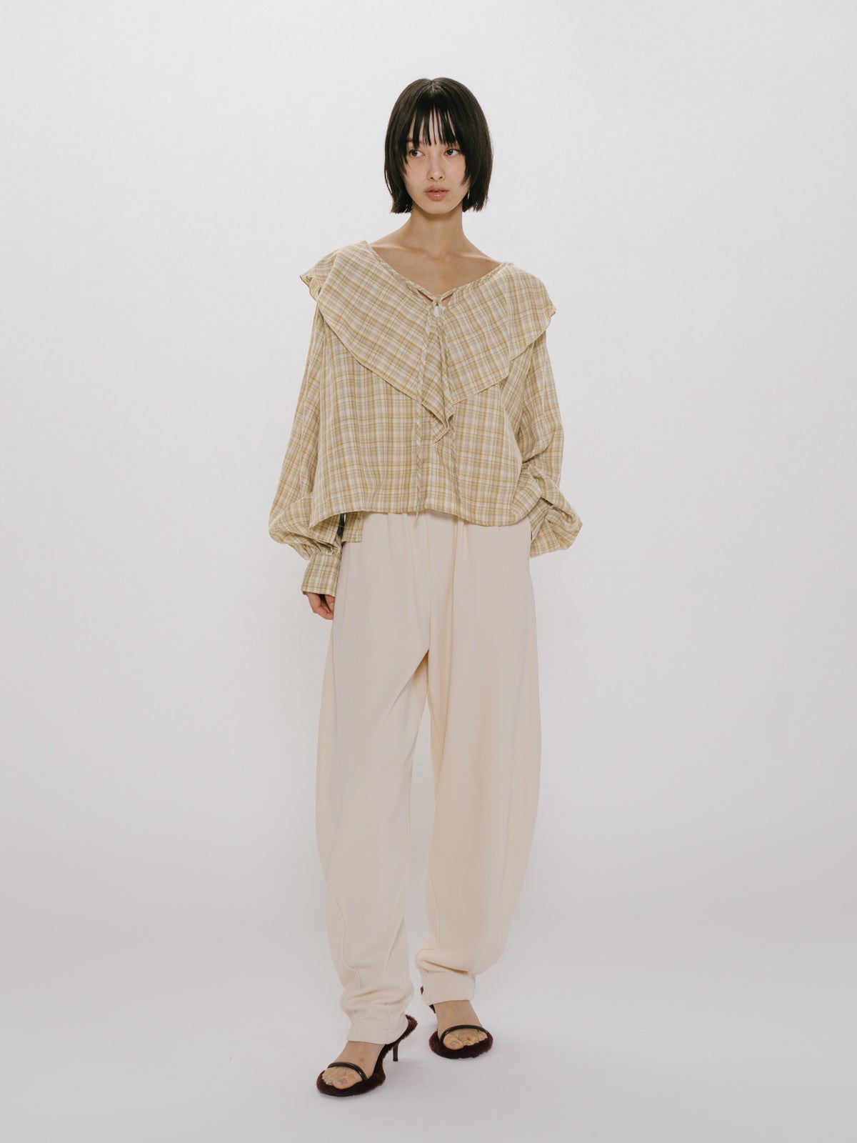 9月14日(月)正午販売終了 ]MIDIUMISOLID for Ladies チェックビッグ