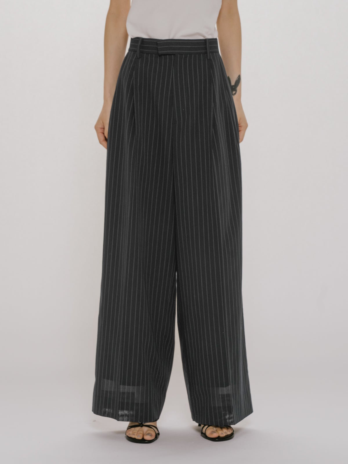 MIDIUMISOLID for Ladies シアーワイドスラックス｜ MARcourt ONLINE