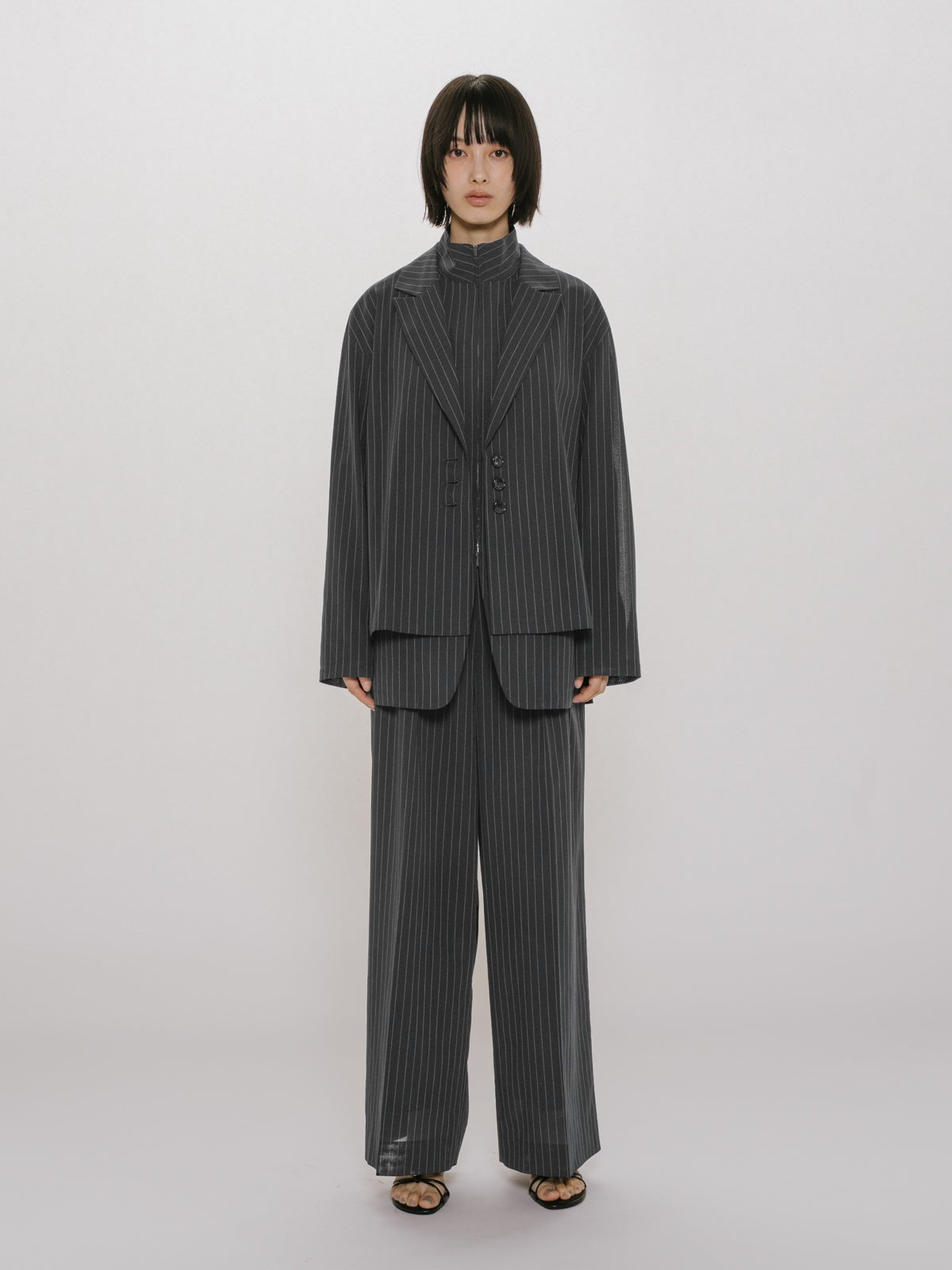MIDIUMISOLID for Ladies シアーワイドスラックス｜ MARcourt ONLINE