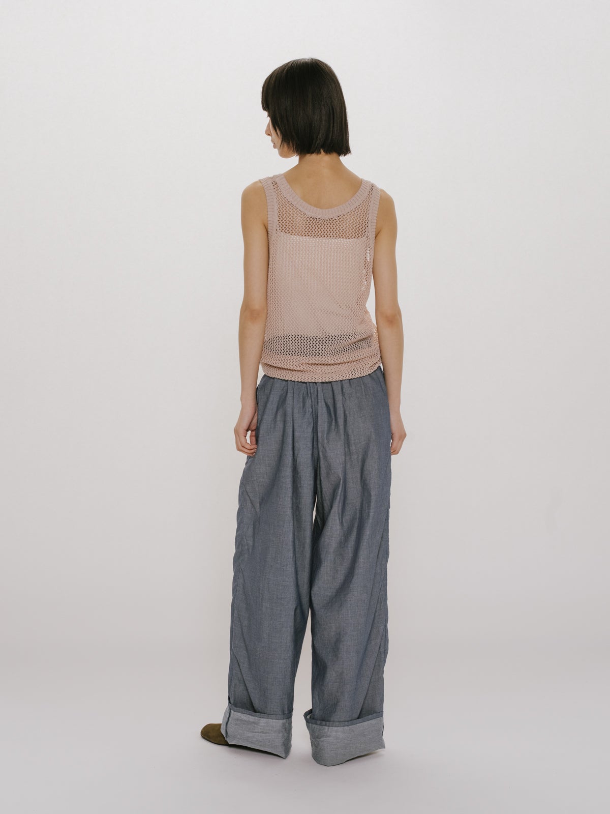 あふろなみへい MIDIUMISOLID for Ladies シアーデニムイージーパンツ｜ MARcourt