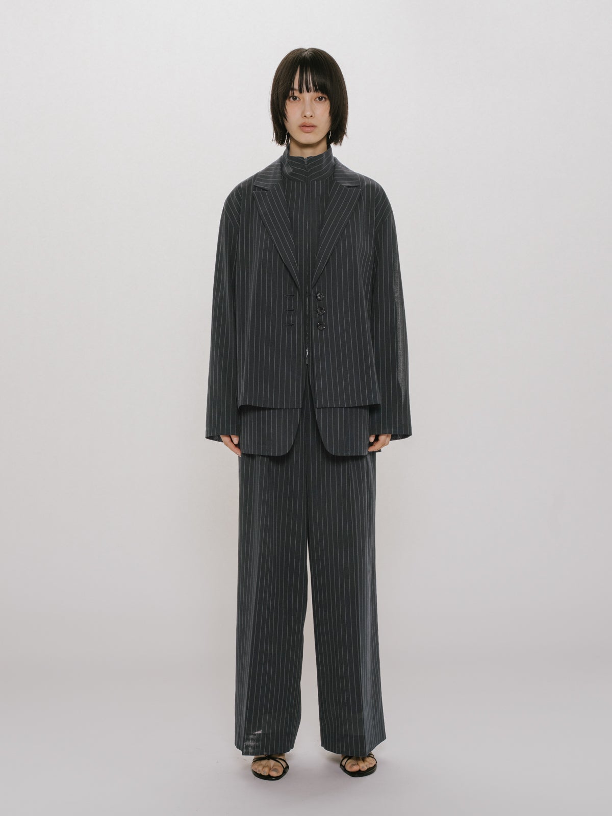 MIDIUMISOLID for Ladies シースルージップジャケット｜ MARcourt