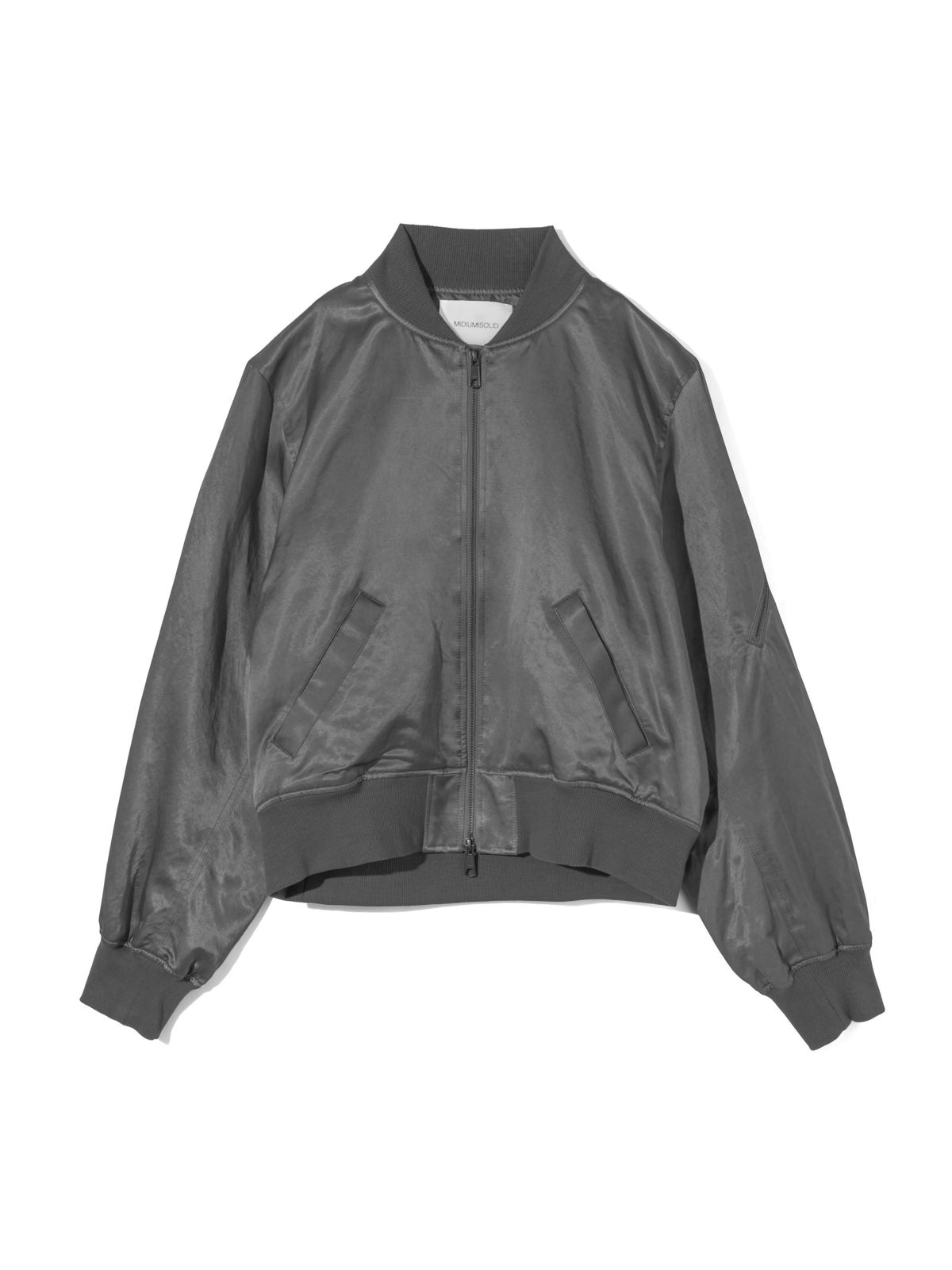 MIDIUMISOLID Men's ブリーチサテンMA-1｜ MARcourt ONLINE STORE