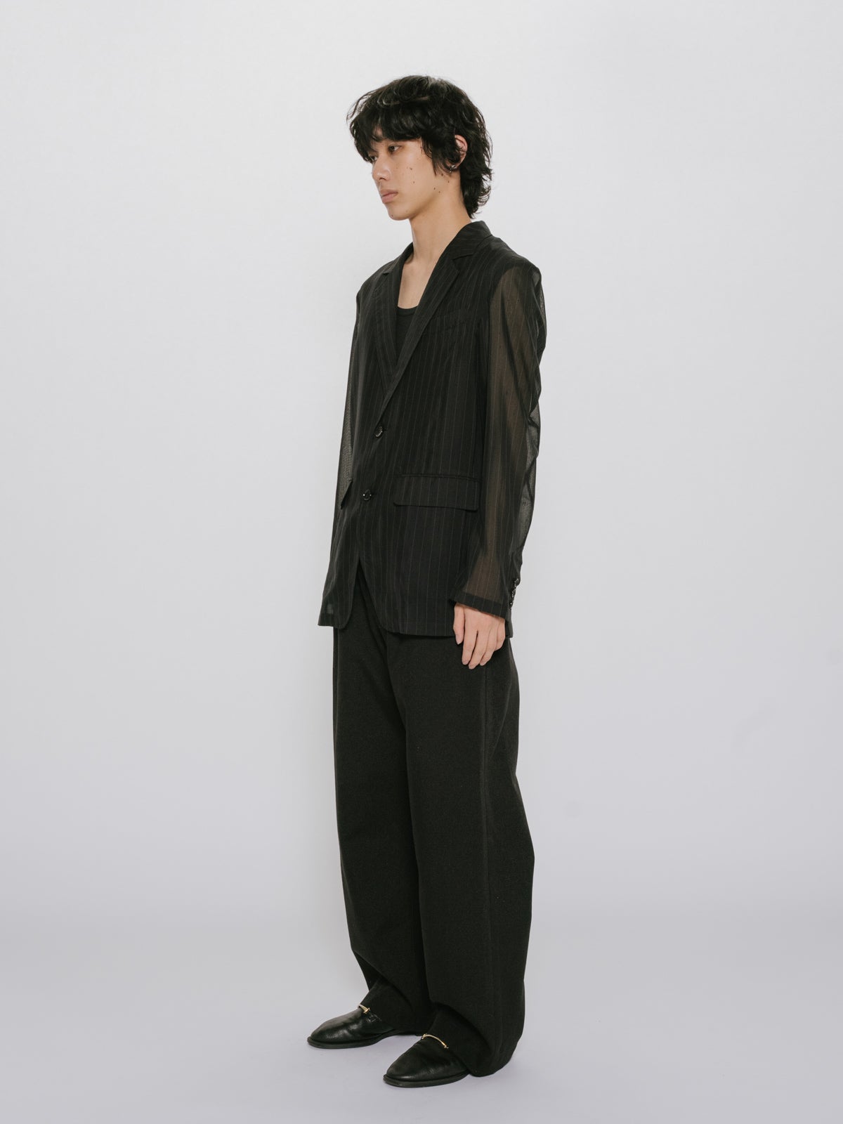 MIDIUMISOLID Men's シアーストライプジャケット｜ MARcourt ONLINE