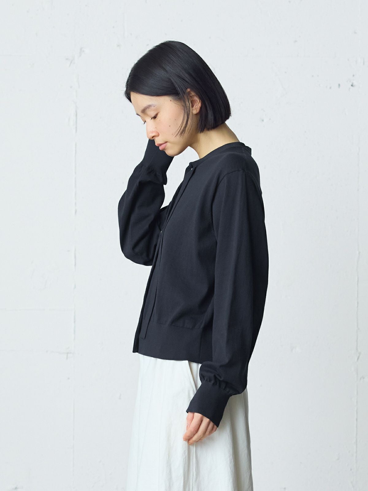MidiUmi ボウネクタイニットカーディガン｜ MARcourt ONLINE STORE