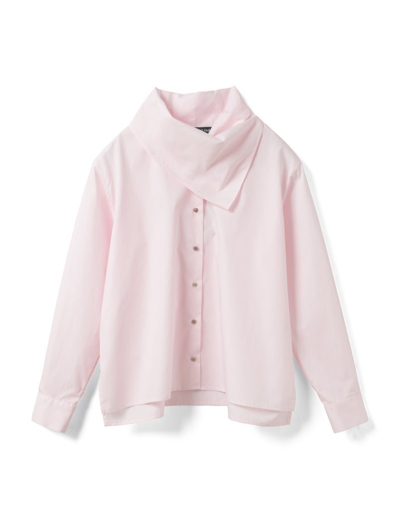 スカーフカラーシャツ