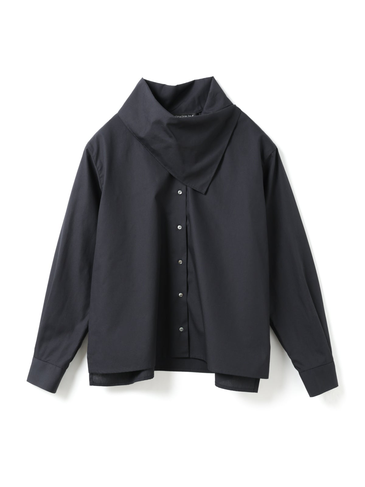 mizuiro ind スカーフカラーシャツ｜ MARcourt ONLINE STORE