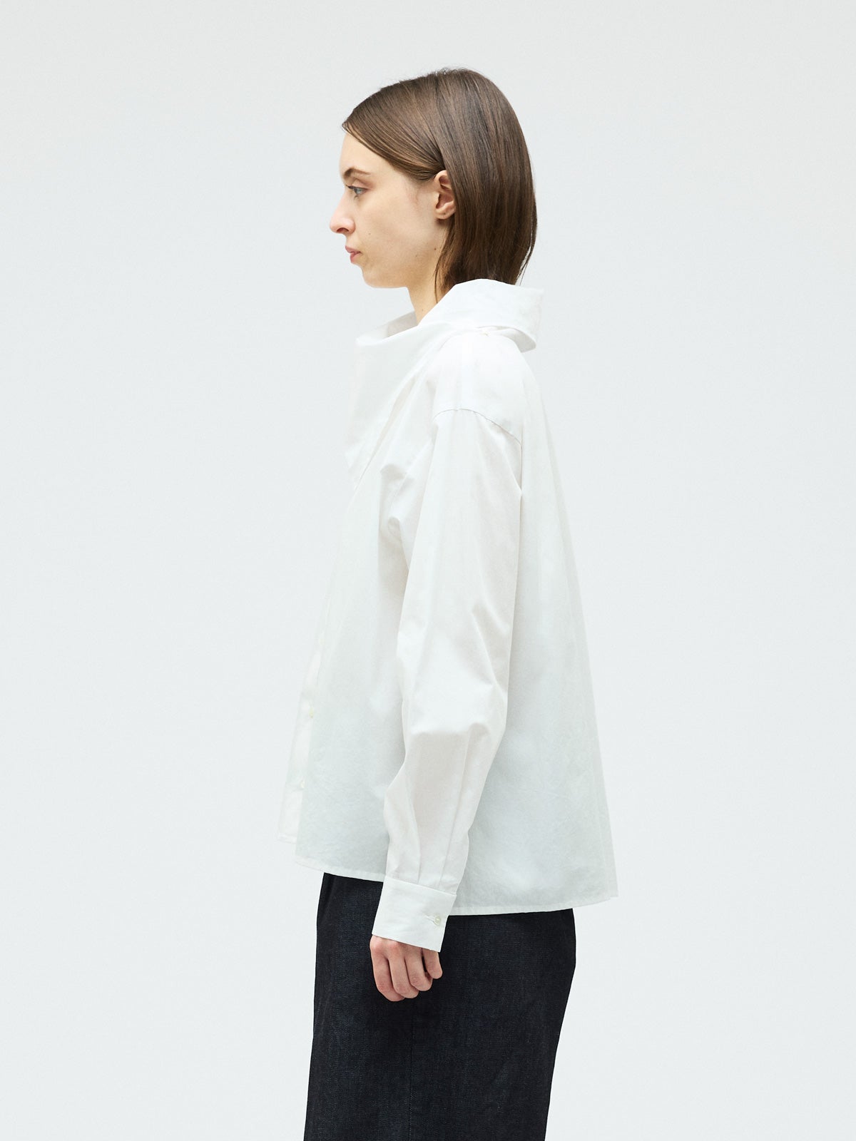 mizuiro ind スカーフカラーシャツ｜ MARcourt ONLINE STORE