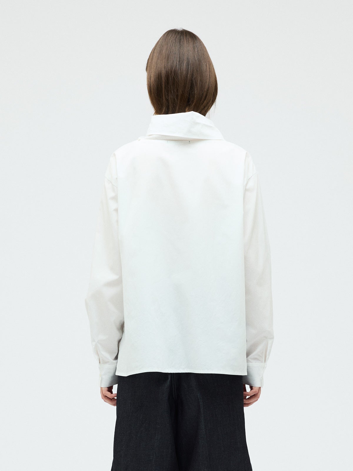 mizuiro ind スカーフカラーシャツ｜ MARcourt ONLINE STORE