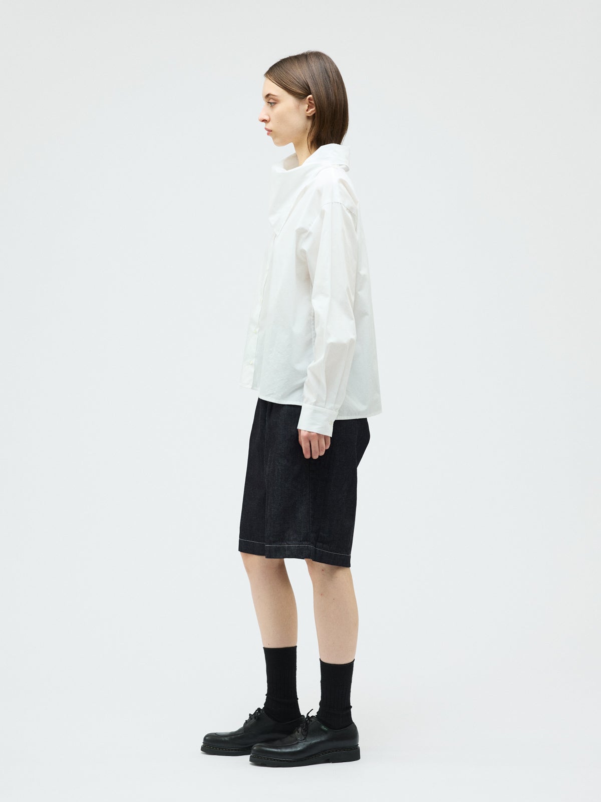 mizuiro ind スカーフカラーシャツ｜ MARcourt ONLINE STORE