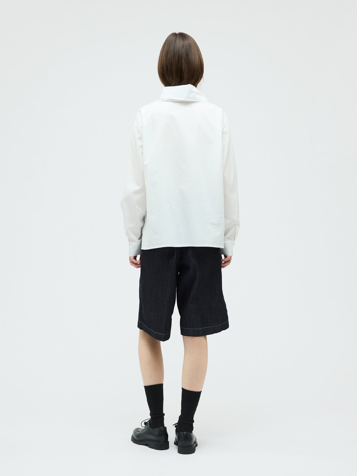mizuiro ind スカーフカラーシャツ｜ MARcourt ONLINE STORE