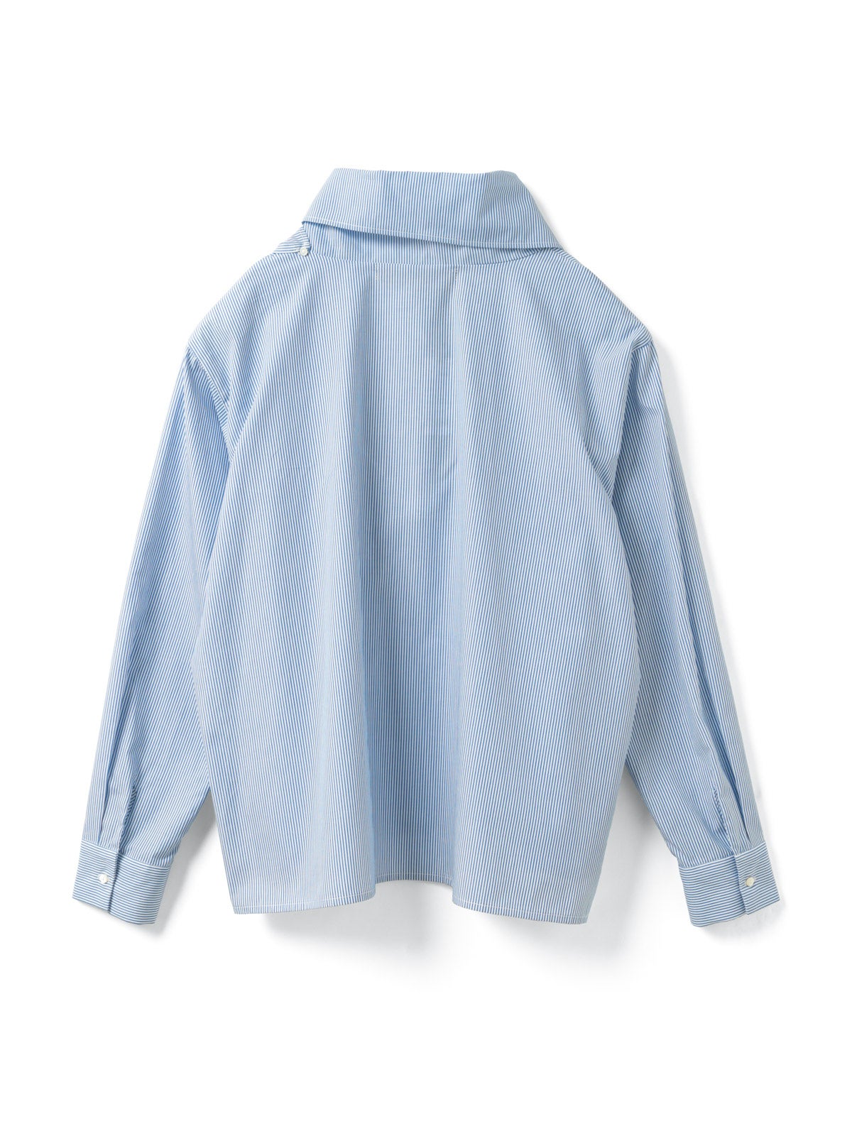 mizuiro ind ストライプスカーフカラーシャツ｜ MARcourt ONLINE STORE