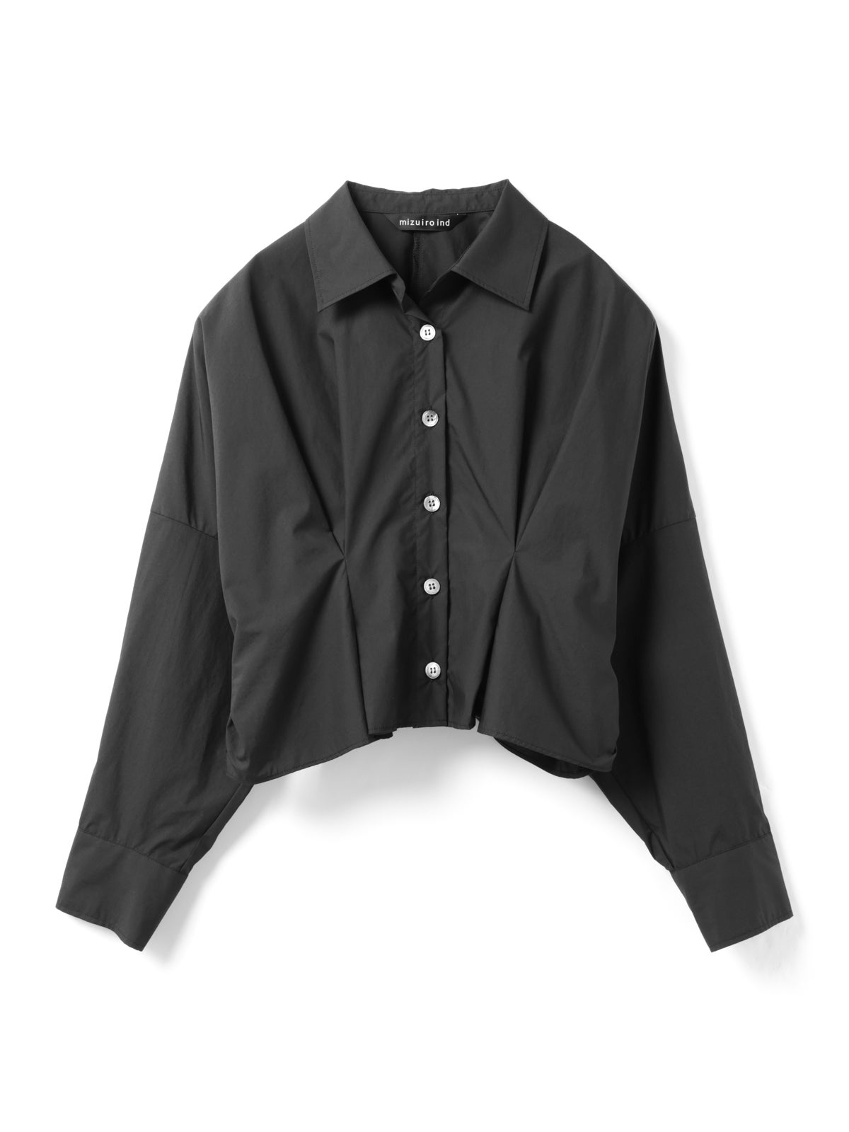 mizuiro ind コクーンショートシャツ｜ MARcourt ONLINE STORE