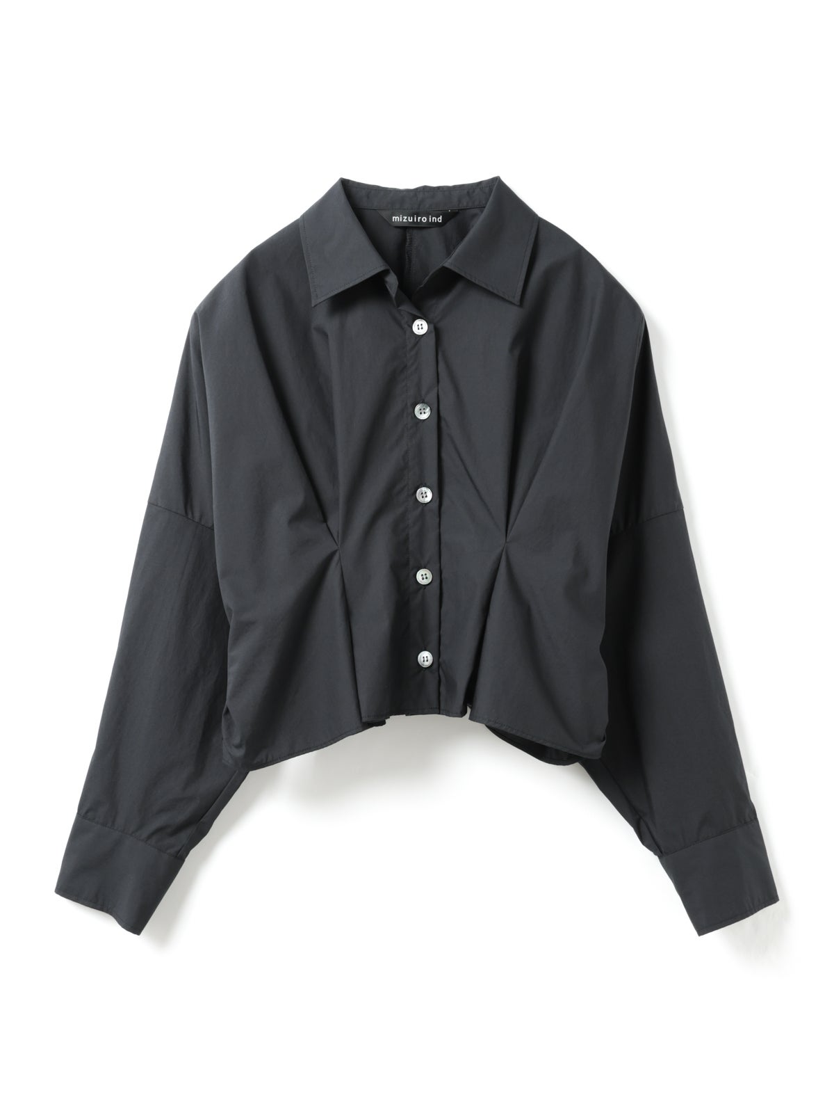 mizuiro ind コクーンショートシャツ｜ MARcourt ONLINE STORE