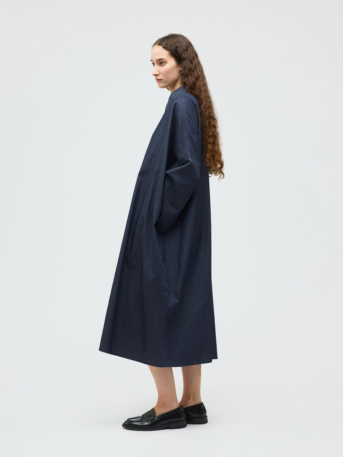 mizuiro ind デニムワイドシャツコート｜ MARcourt ONLINE STORE