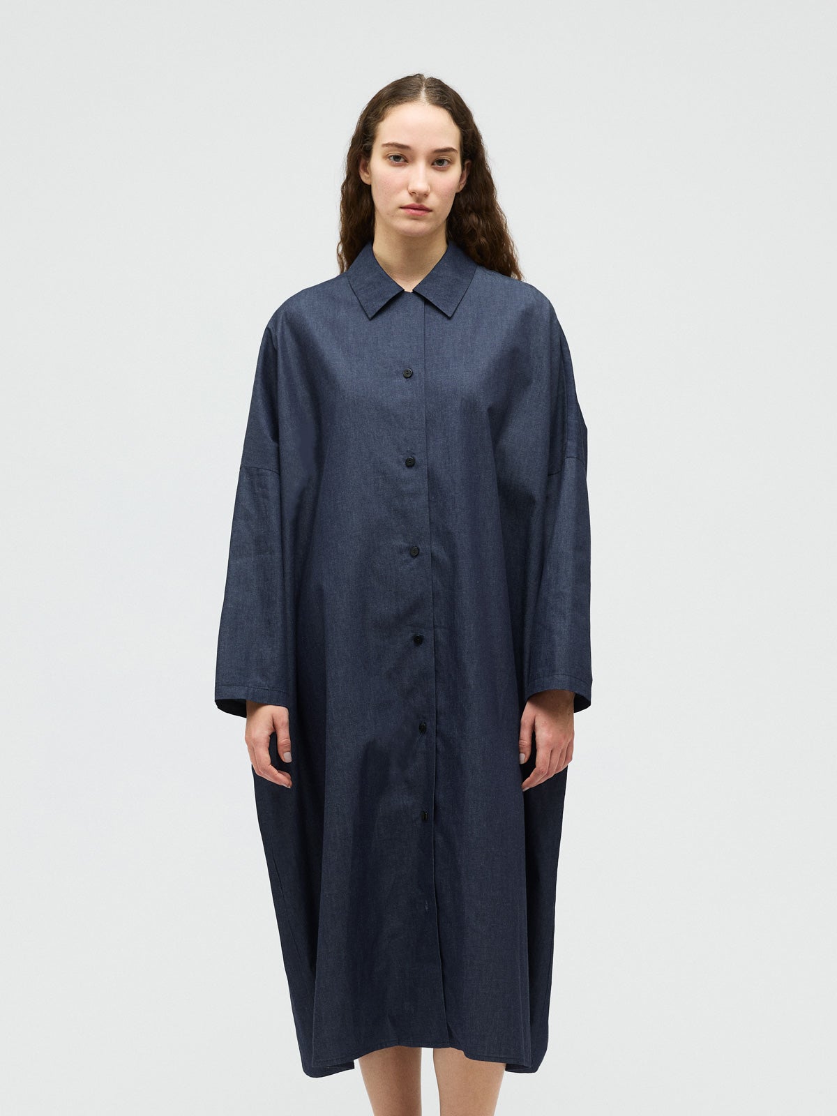 mizuiro ind デニムワイドシャツコート｜ MARcourt ONLINE STORE