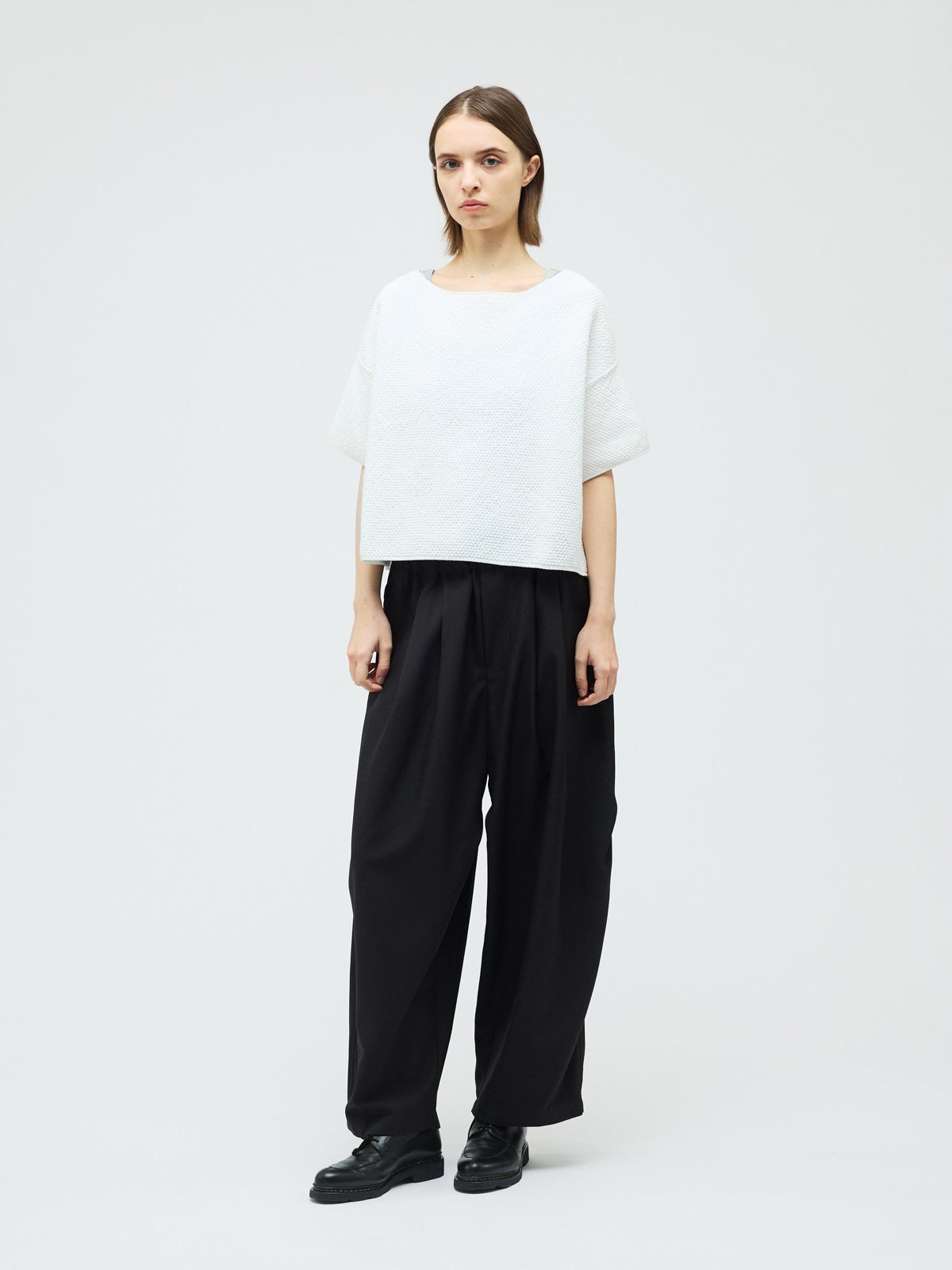 mizuiro ind ショートワイドプルオーバー｜ MARcourt ONLINE STORE