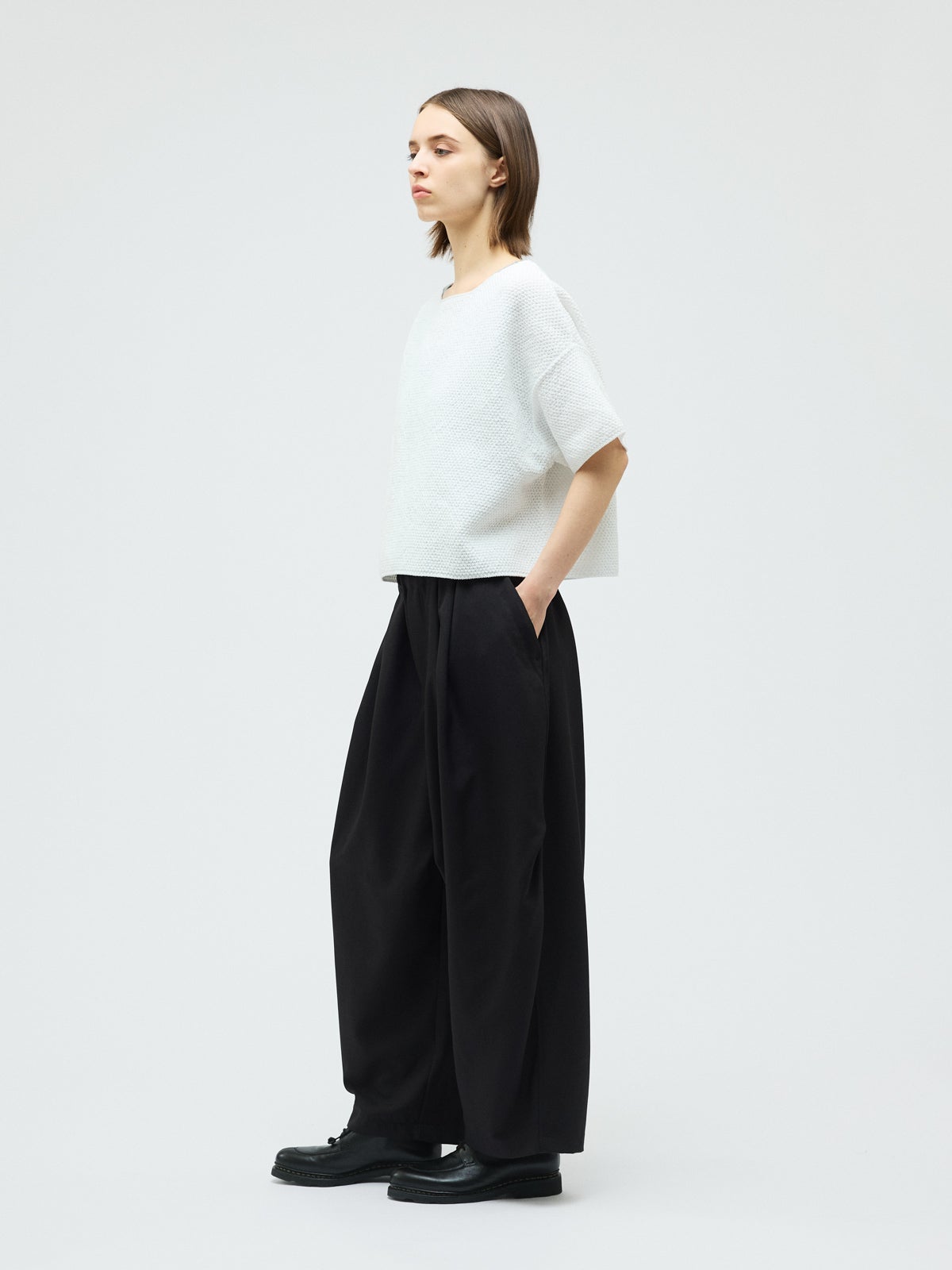 mizuiro ind ショートワイドプルオーバー｜ MARcourt ONLINE STORE