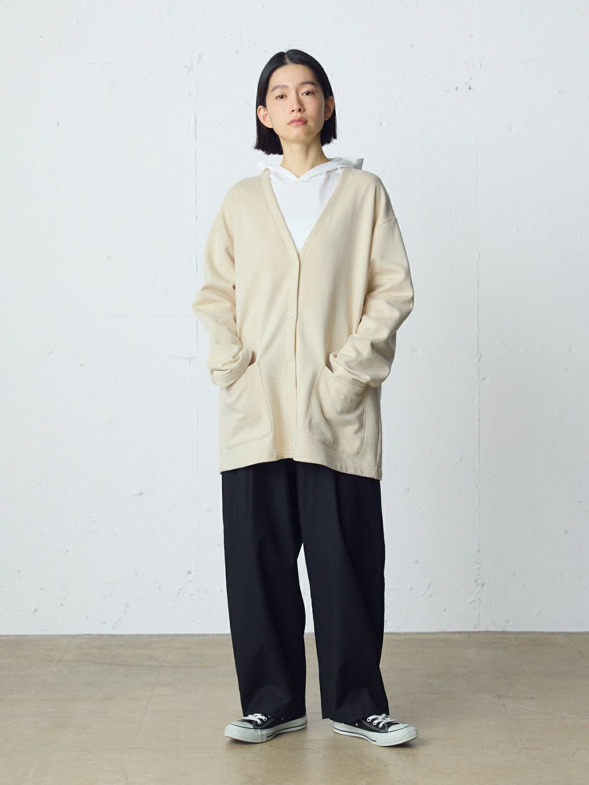 MidiUmi HOMEスウェットワイドカーディガン｜ MARcourt ONLINE STORE