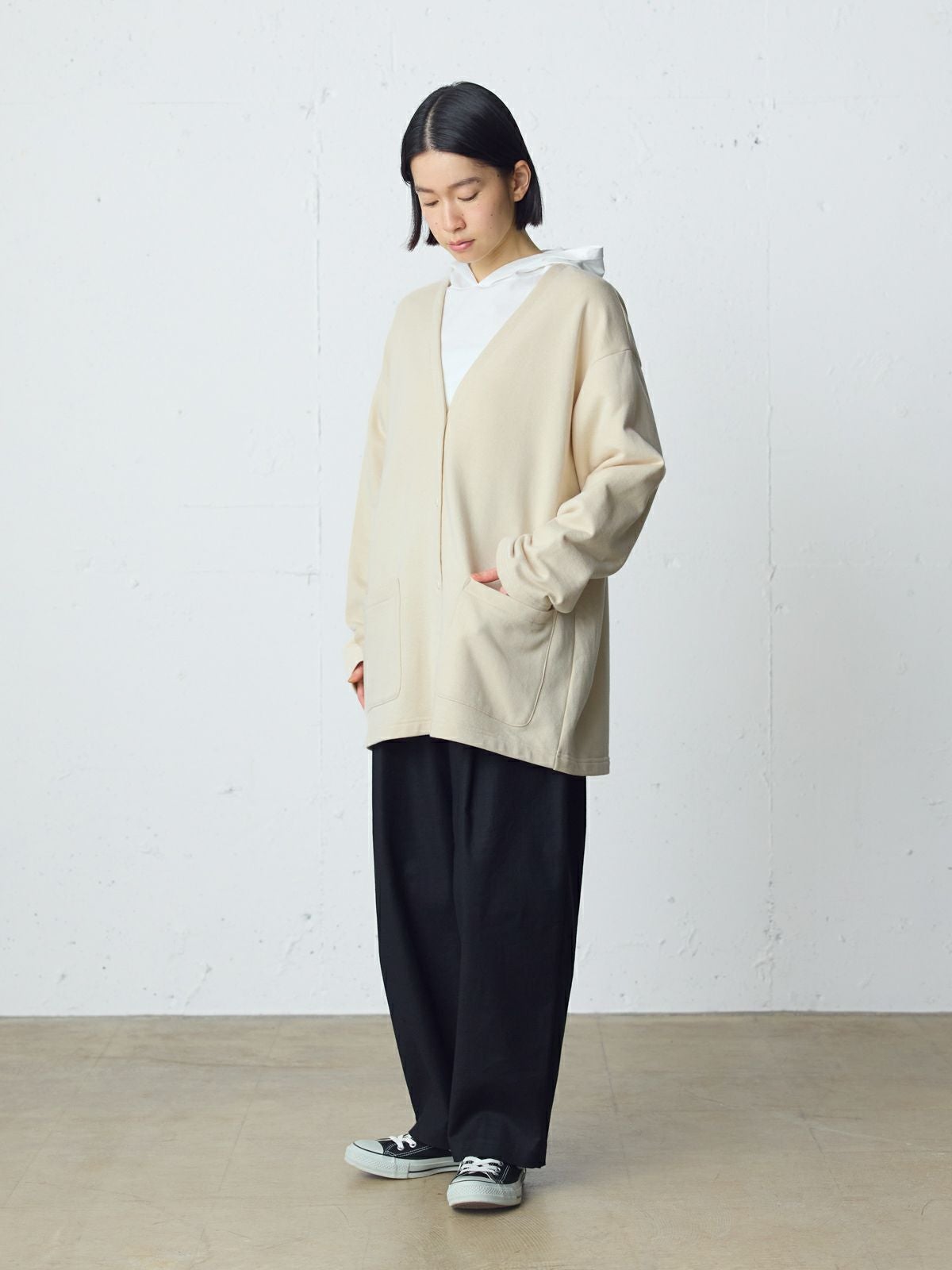 MidiUmi HOMEスウェットワイドカーディガン｜ MARcourt ONLINE STORE
