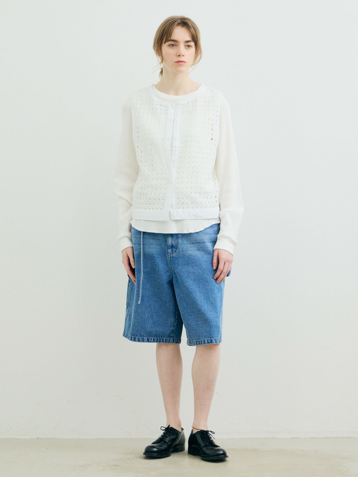 mizuiro ind ディープVネックベスト｜ MARcourt ONLINE STORE