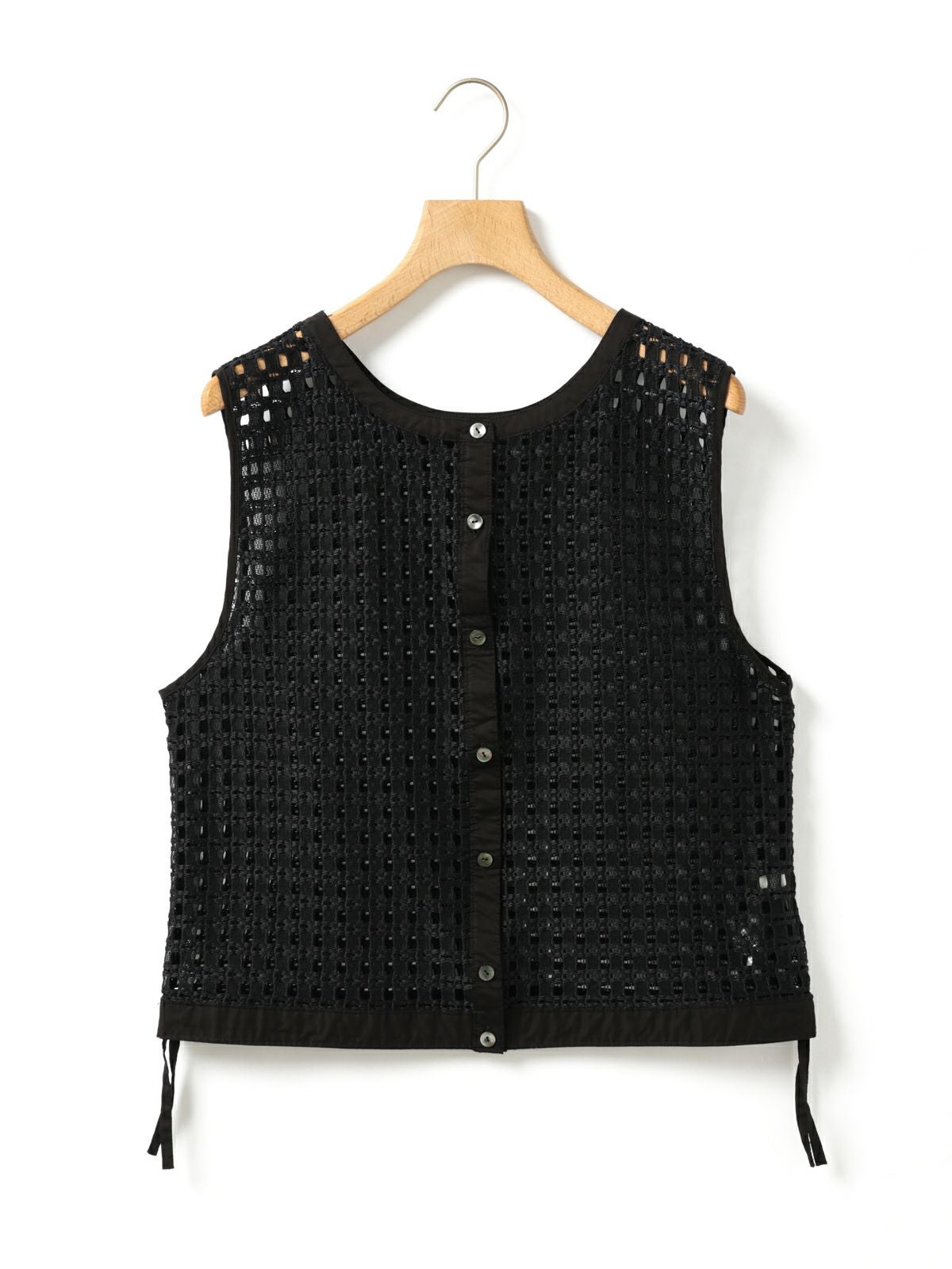 MARMARMAR メッシュレースドローストリングベスト｜ MARcourt ONLINE