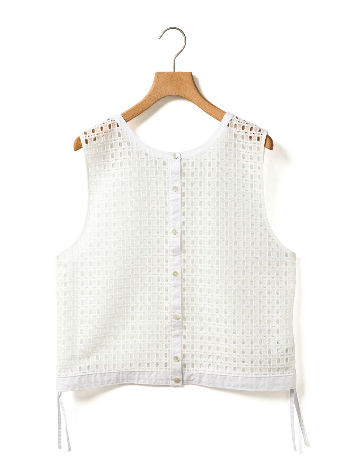 MARMARMAR メッシュレースドローストリングベスト｜ MARcourt ONLINE