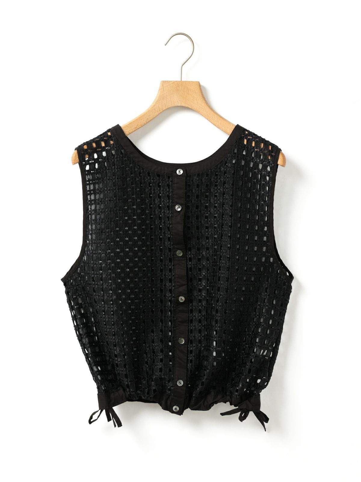 MARMARMAR メッシュレースドローストリングベスト｜ MARcourt ONLINE