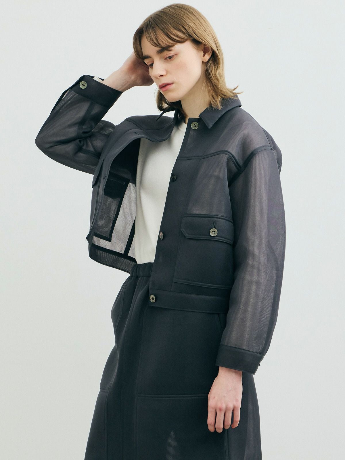 mur　 シアージャケット MARMARMAR シアーワークジャケット｜ MARcourt ONLINE STORE