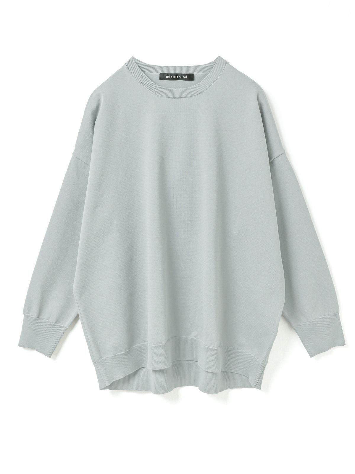 mizuiro ind クルーネックワイドプルオーバー｜ MARcourt ONLINE STORE