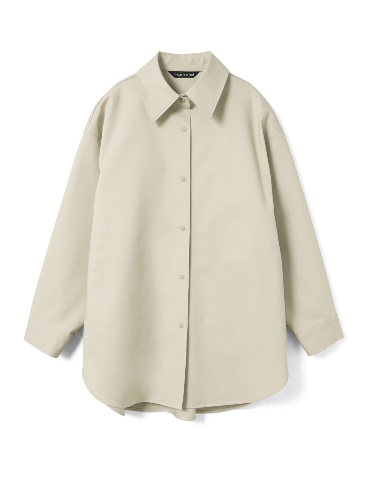 mizuiro ind ダブルクロスワイドシャツブルゾン｜ MARcourt ONLINE