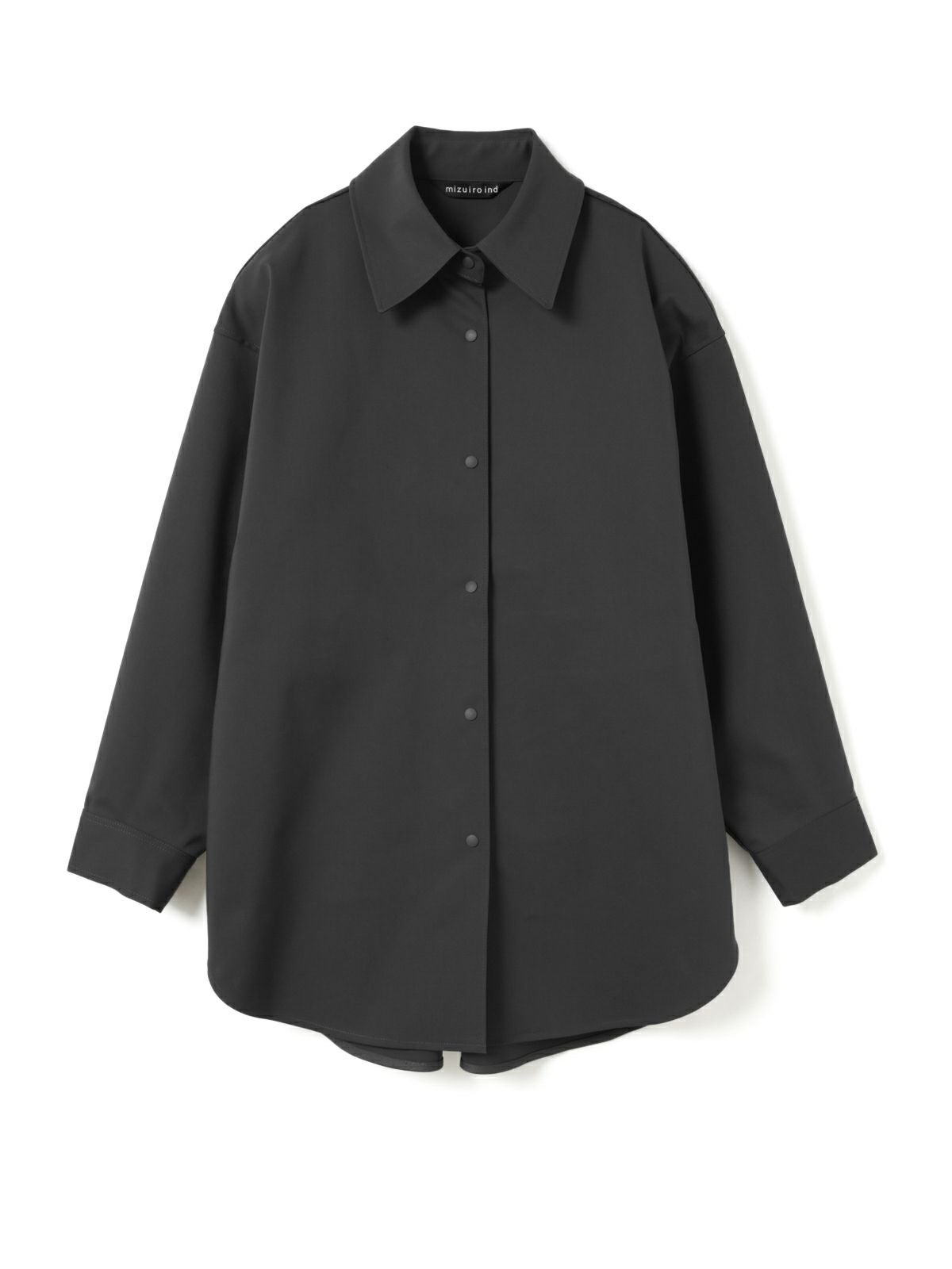 mizuiro ind ダブルクロスワイドシャツブルゾン｜ MARcourt ONLINE