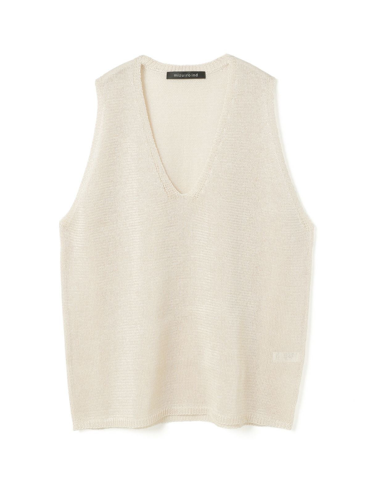 mizuiro ind ワイドVネックベスト｜ MARcourt ONLINE STORE