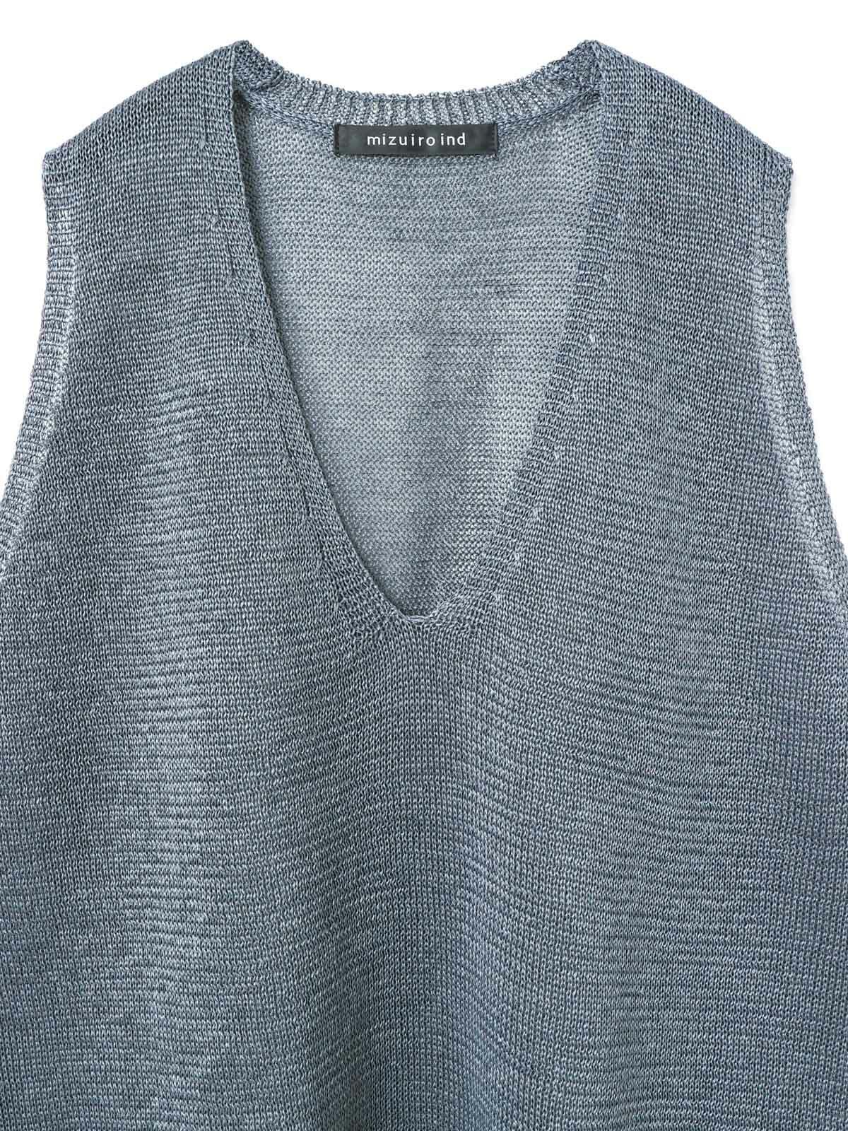 mizuiro ind ワイドVネックベスト｜ MARcourt ONLINE STORE